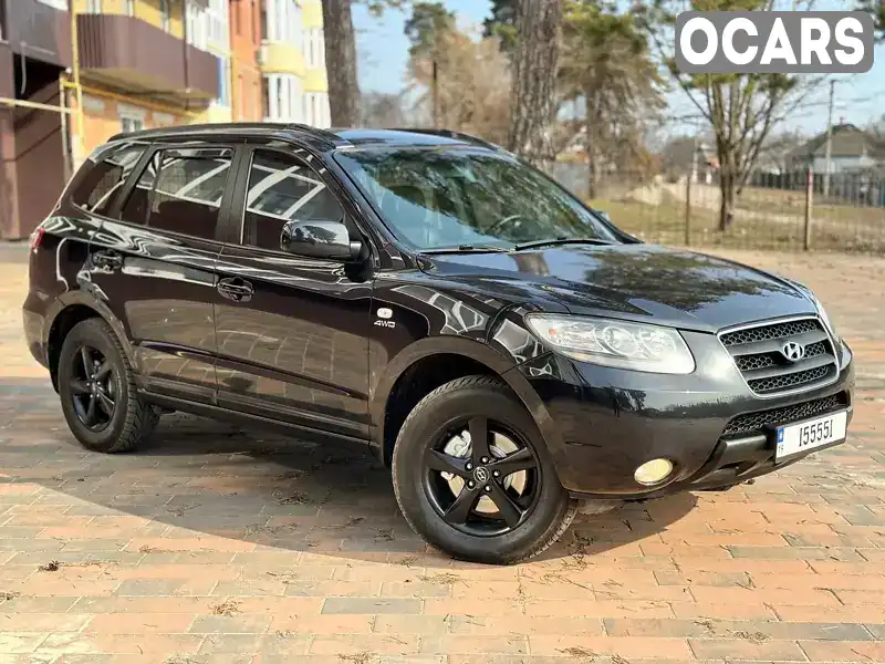 Позашляховик / Кросовер Hyundai Santa FE 2007 2.19 л. Автомат обл. Сумська, Охтирка - Фото 1/3