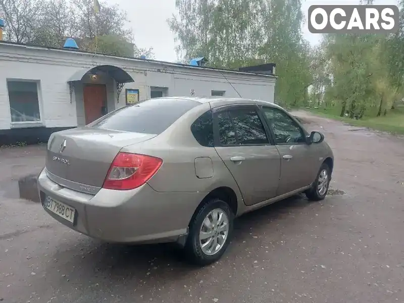 Седан Renault Symbol 2008 1.39 л. Автомат обл. Чернігівська, Прилуки - Фото 1/21