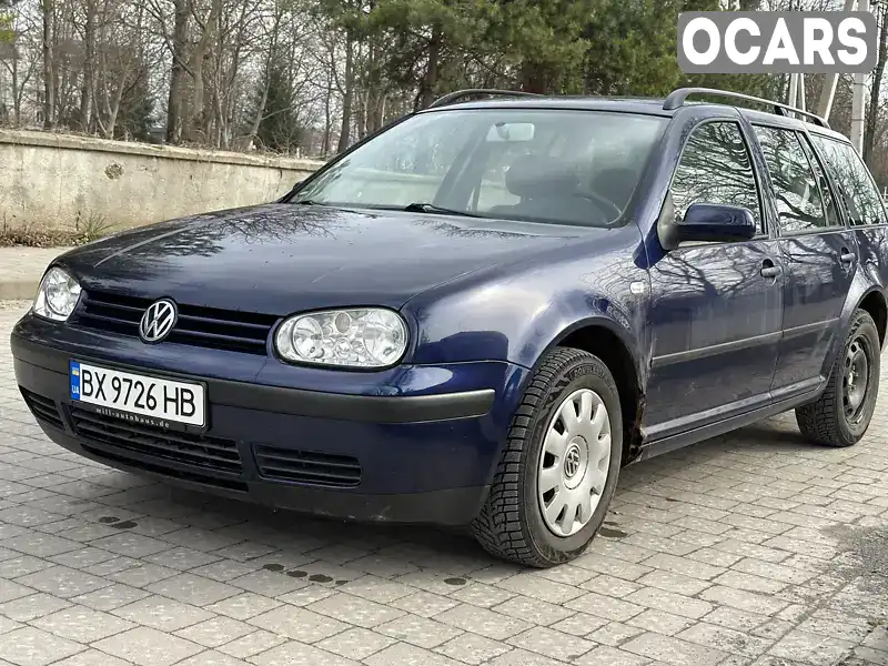 Універсал Volkswagen Golf 2002 1.6 л. Ручна / Механіка обл. Хмельницька, Городок - Фото 1/15