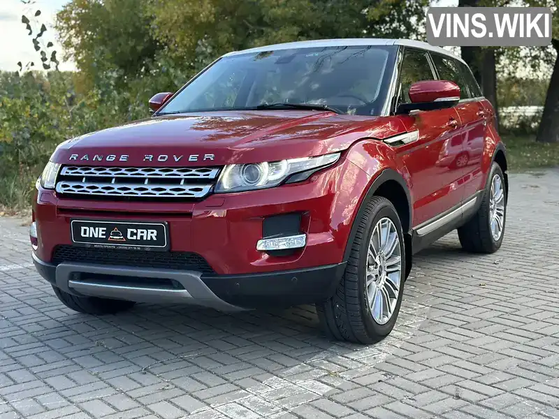 Позашляховик / Кросовер Land Rover Range Rover Evoque 2012 null_content л. Автомат обл. Дніпропетровська, Дніпро (Дніпропетровськ) - Фото 1/21