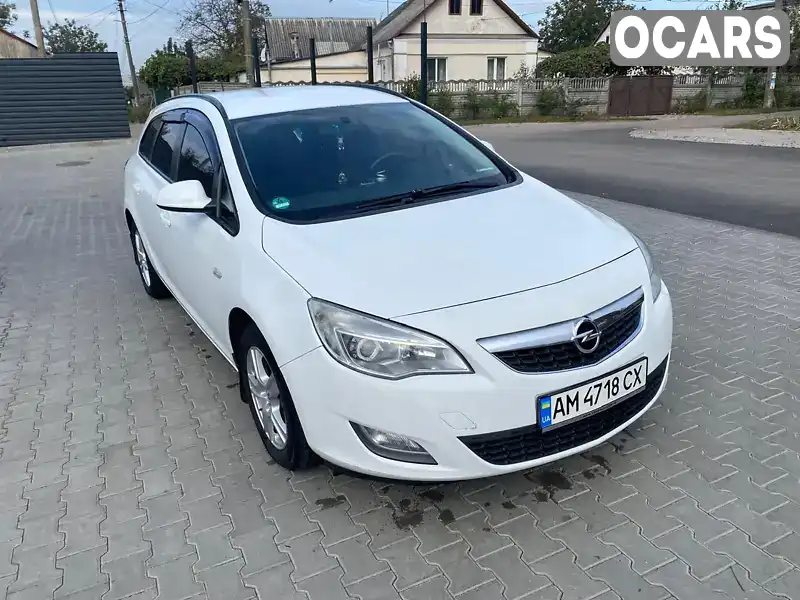 Универсал Opel Astra 2011 1.25 л. Ручная / Механика обл. Житомирская, Житомир - Фото 1/21