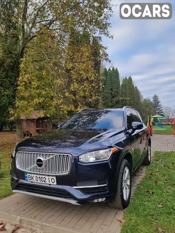 Позашляховик / Кросовер Volvo XC90 2016 1.97 л. Автомат обл. Рівненська, Рівне - Фото 1/21