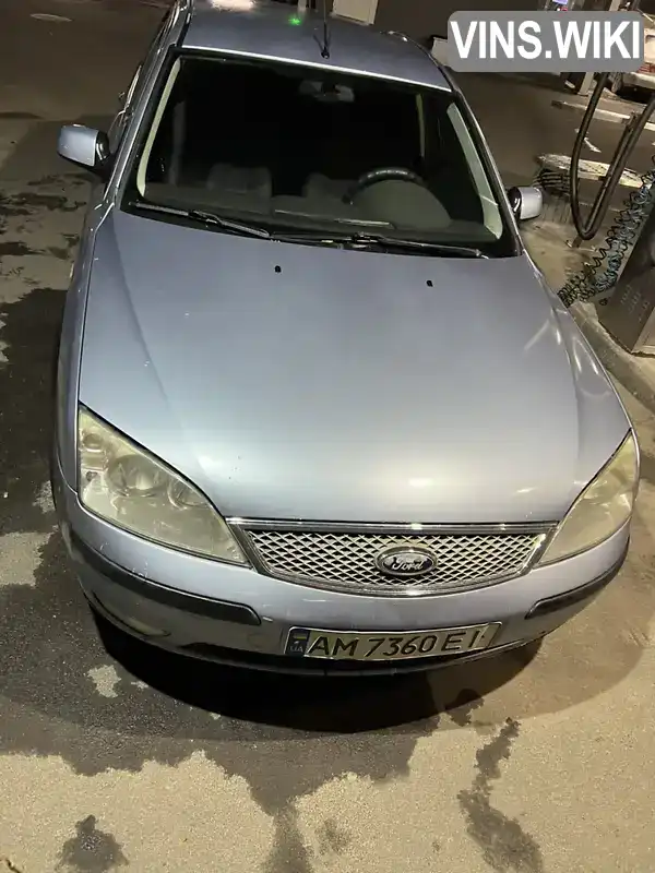 Лифтбек Ford Mondeo 2003 2 л. Ручная / Механика обл. Житомирская, Бердичев - Фото 1/14