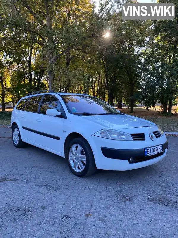 Універсал Renault Megane 2005 1.6 л. Ручна / Механіка обл. Полтавська, Полтава - Фото 1/14