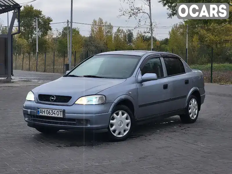 Седан Opel Astra 2006 1.36 л. Ручная / Механика обл. Днепропетровская, Днепр (Днепропетровск) - Фото 1/8