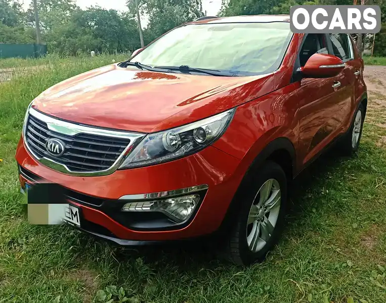 Позашляховик / Кросовер Kia Sportage 2013 1.69 л. Ручна / Механіка обл. Чернігівська, Чернігів - Фото 1/13