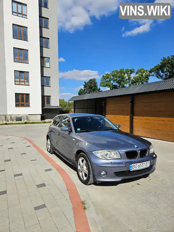 Хетчбек BMW 1 Series 2005 2 л. Ручна / Механіка обл. Тернопільська, Чортків - Фото 1/21