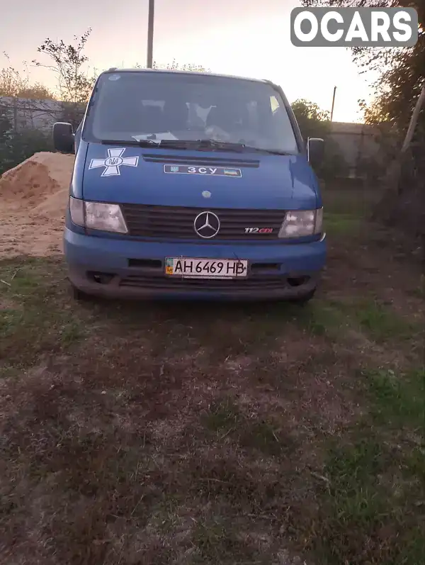 Мінівен Mercedes-Benz Vito 2000 2.15 л. Ручна / Механіка обл. Миколаївська, Первомайськ - Фото 1/8