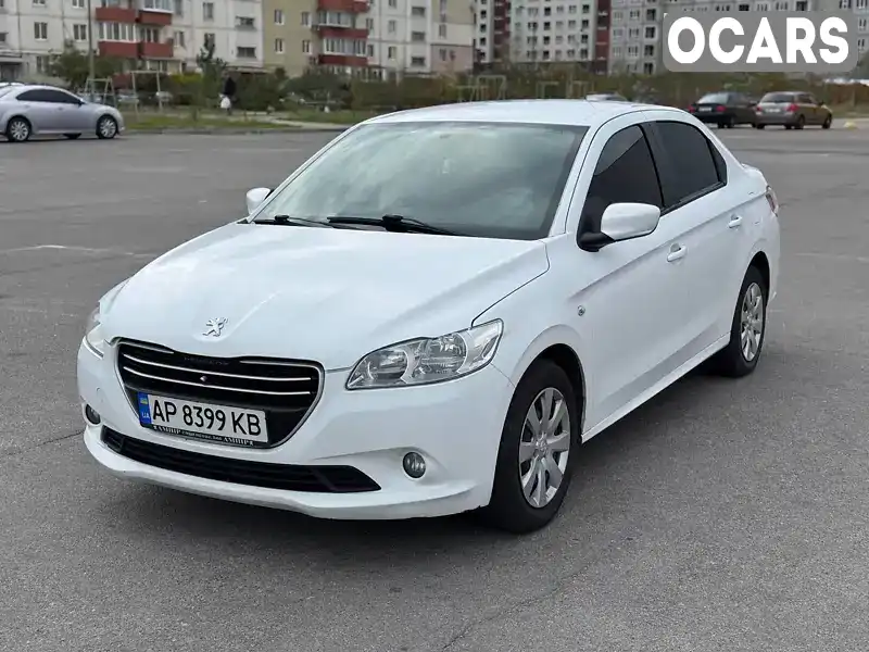 Седан Peugeot 301 2013 1.2 л. Ручна / Механіка обл. Запорізька, Запоріжжя - Фото 1/21