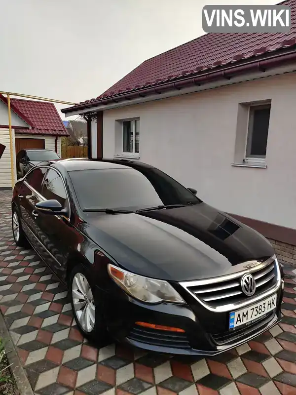 Купе Volkswagen CC / Passat CC 2011 1.98 л. Ручна / Механіка обл. Житомирська, Звягель - Фото 1/17