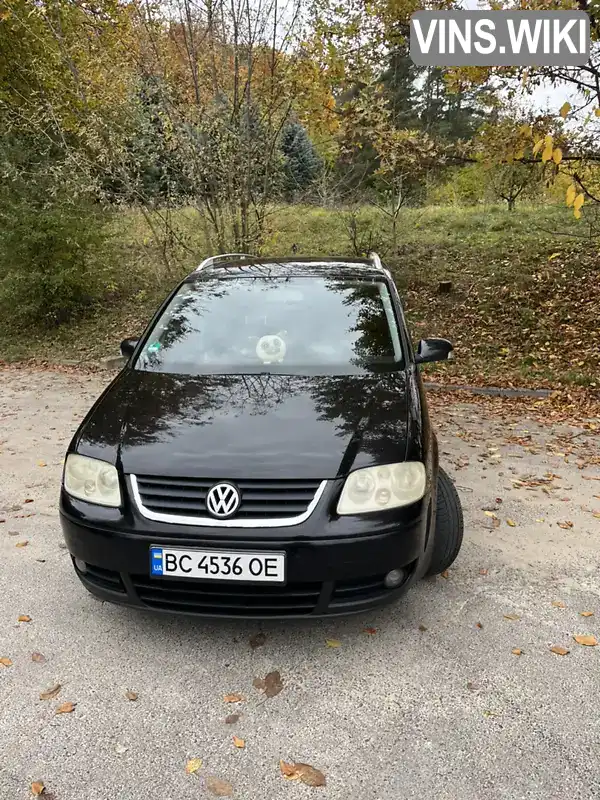 Мінівен Volkswagen Touran 2004 1.98 л. Ручна / Механіка обл. Львівська, Рава-Руська - Фото 1/13