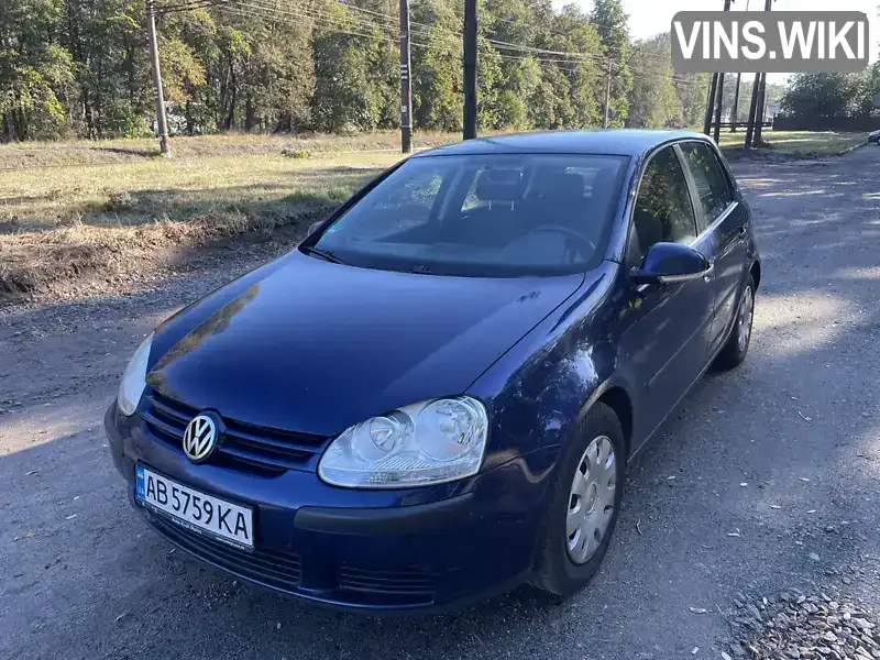 Хэтчбек Volkswagen Golf 2005 1.39 л. Ручная / Механика обл. Киевская, Киев - Фото 1/9