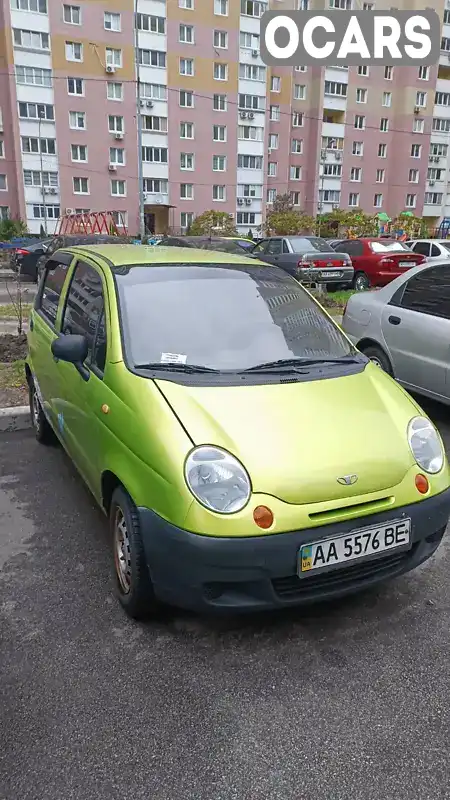 Хетчбек Daewoo Matiz 2013 0.8 л. Ручна / Механіка обл. Київська, Київ - Фото 1/3