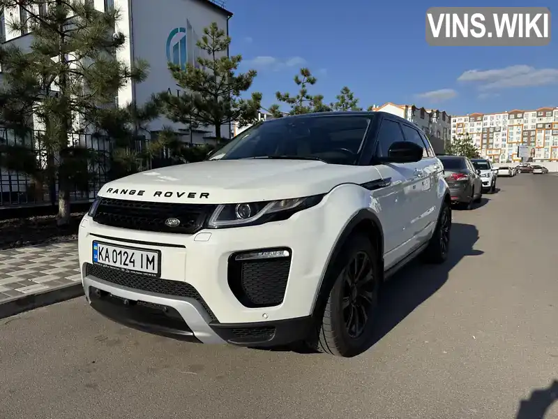 Внедорожник / Кроссовер Land Rover Range Rover Evoque 2017 2 л. Автомат обл. Киевская, Киев - Фото 1/15