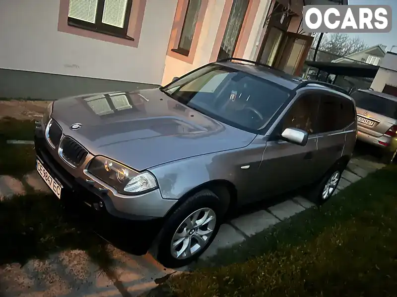 Позашляховик / Кросовер BMW X3 2006 2 л. Ручна / Механіка обл. Чернівецька, Чернівці - Фото 1/14