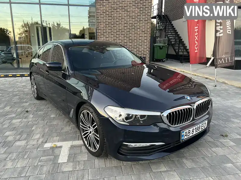 Седан BMW 5 Series 2017 2 л. Автомат обл. Вінницька, Вінниця - Фото 1/11