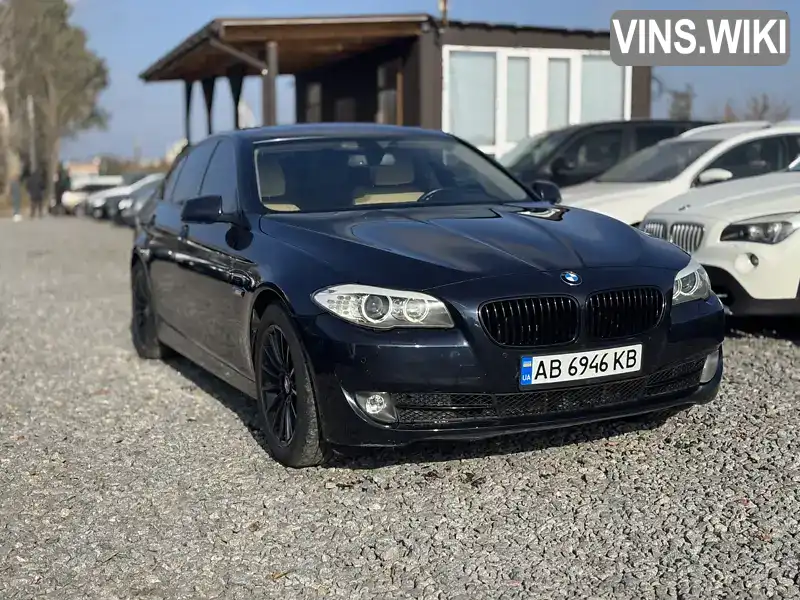 Седан BMW 5 Series 2013 2.98 л. Автомат обл. Вінницька, Вінниця - Фото 1/21