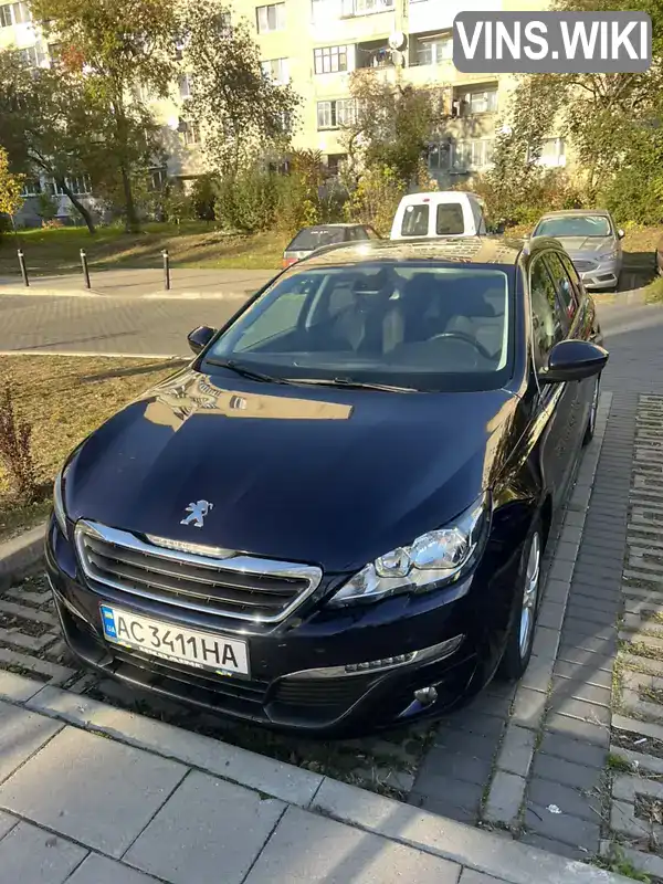 Універсал Peugeot 308 2015 1.56 л. Ручна / Механіка обл. Волинська, Луцьк - Фото 1/16