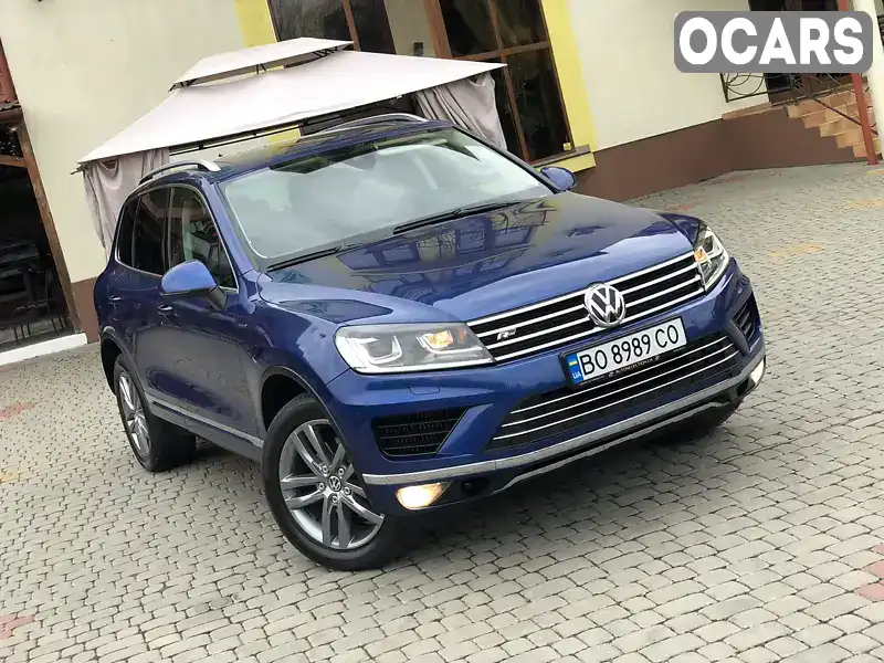 Позашляховик / Кросовер Volkswagen Touareg 2014 3 л. Автомат обл. Львівська, Трускавець - Фото 1/21