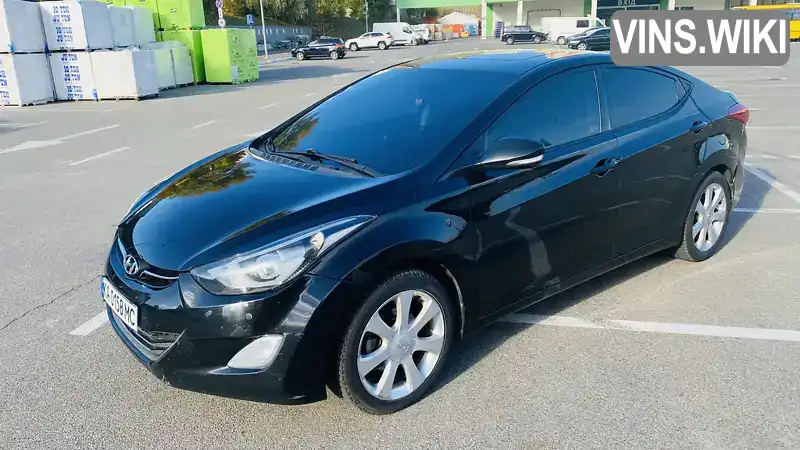 Седан Hyundai Elantra 2013 1.8 л. Автомат обл. Київська, Київ - Фото 1/21