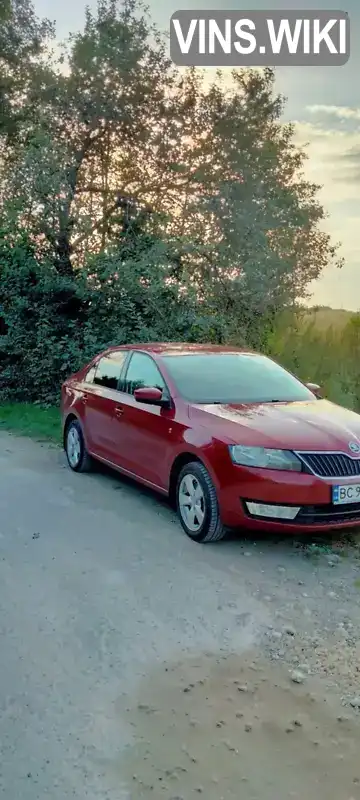 Ліфтбек Skoda Rapid 2014 1.6 л. Ручна / Механіка обл. Львівська, Новий Розділ - Фото 1/5