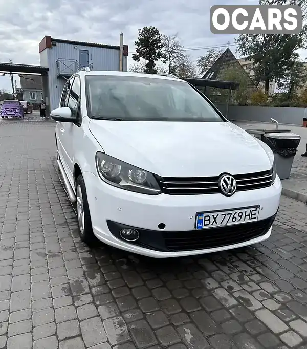 Мінівен Volkswagen Touran 2013 1.97 л. Автомат обл. Хмельницька, Старокостянтинів - Фото 1/12