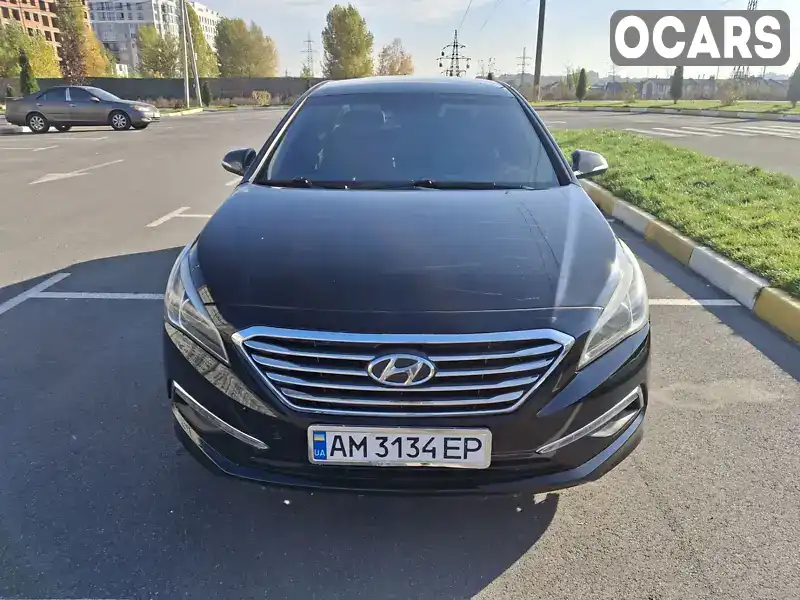 Седан Hyundai Sonata 2015 2.36 л. Автомат обл. Киевская, Буча - Фото 1/17