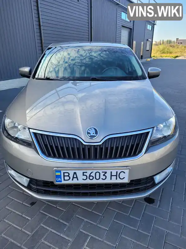 Ліфтбек Skoda Rapid 2013 1.2 л. Ручна / Механіка обл. Кіровоградська, Кропивницький (Кіровоград) - Фото 1/21