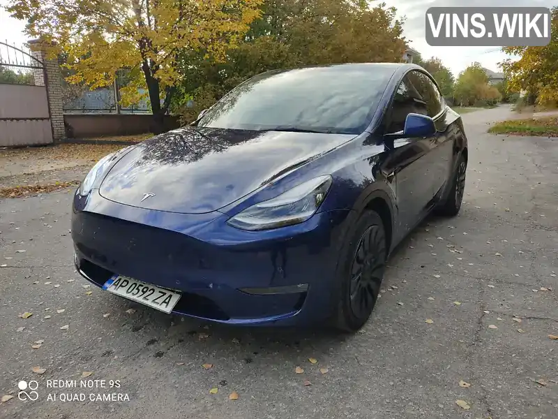 Позашляховик / Кросовер Tesla Model Y 2021 null_content л. Автомат обл. Запорізька, Запоріжжя - Фото 1/21