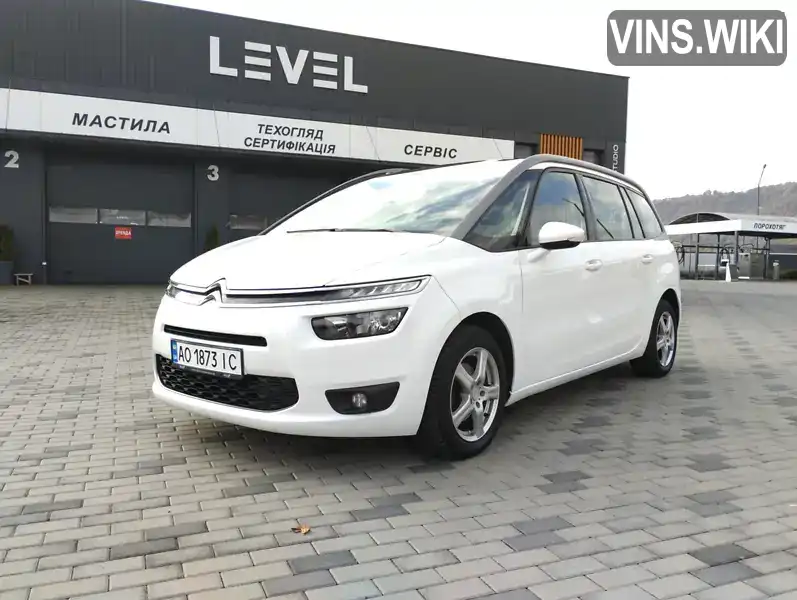 Микровэн Citroen C4 Picasso 2015 1.56 л. Ручная / Механика обл. Закарпатская, Хуст - Фото 1/20