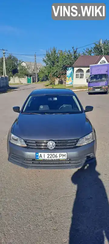 Седан Volkswagen Jetta 2015 1.98 л. Автомат обл. Київська, Фастів - Фото 1/9