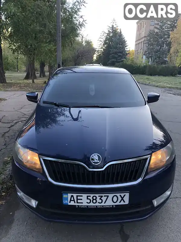 Ліфтбек Skoda Rapid 2015 1.6 л. Ручна / Механіка обл. Дніпропетровська, Кривий Ріг - Фото 1/6