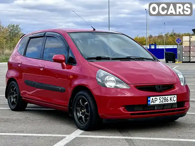 Хетчбек Honda Jazz 2002 1.34 л. Варіатор обл. Запорізька, Запоріжжя - Фото 1/16