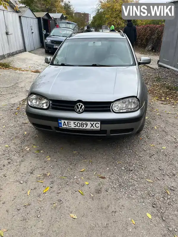 Універсал Volkswagen Golf 2002 1.6 л. Ручна / Механіка обл. Дніпропетровська, Дніпро (Дніпропетровськ) - Фото 1/17