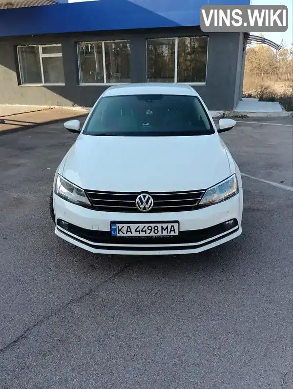 Седан Volkswagen Jetta 2016 1.6 л. Автомат обл. Київська, Київ - Фото 1/21