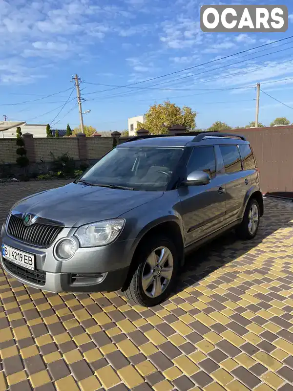 Позашляховик / Кросовер Skoda Yeti 2012 1.8 л. Автомат обл. Полтавська, Кременчук - Фото 1/21