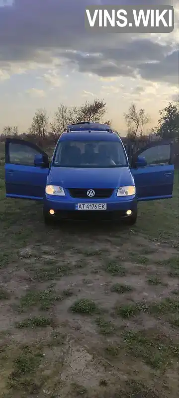 Минивэн Volkswagen Caddy 2008 1.98 л. Ручная / Механика обл. Ивано-Франковская, Ивано-Франковск - Фото 1/20