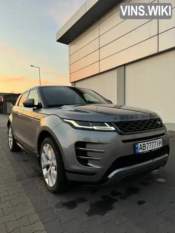 Позашляховик / Кросовер Land Rover Range Rover Evoque 2020 2 л. Автомат обл. Хмельницька, Хмельницький - Фото 1/20