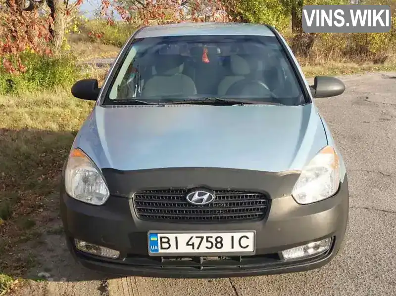 Седан Hyundai Accent 2008 1.4 л. Автомат обл. Кіровоградська, Світловодськ - Фото 1/21