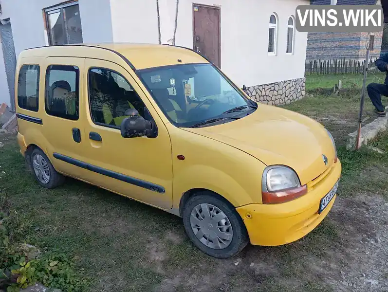 Мінівен Renault Kangoo 2000 1.9 л. Ручна / Механіка обл. Івано-Франківська, Надвірна - Фото 1/8