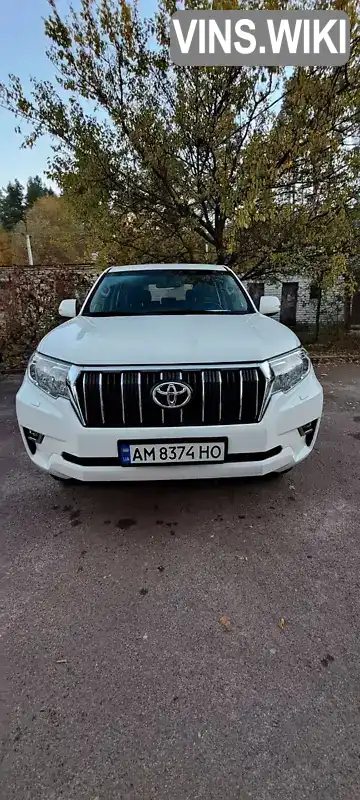 Позашляховик / Кросовер Toyota Land Cruiser Prado 2019 2.76 л. Автомат обл. Житомирська, Житомир - Фото 1/10