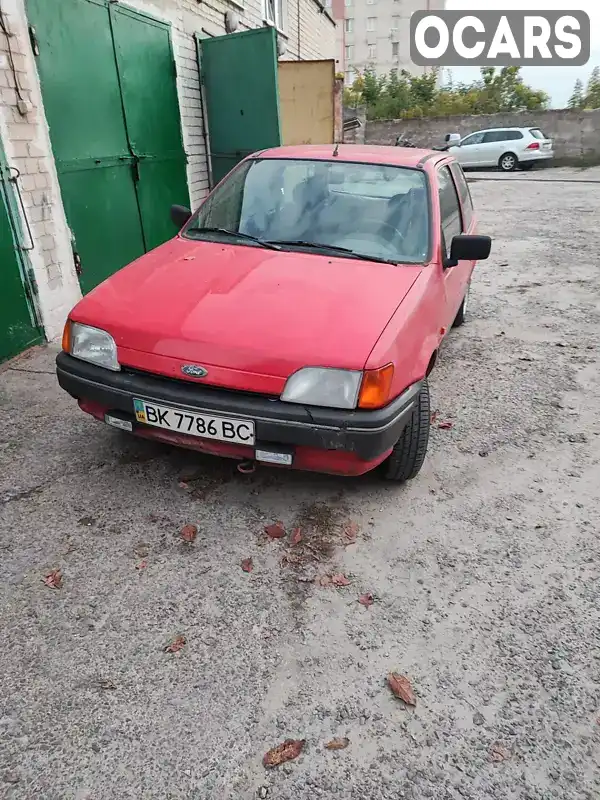 Хэтчбек Ford Fiesta 1991 1.1 л. Ручная / Механика обл. Ровенская, Ровно - Фото 1/21