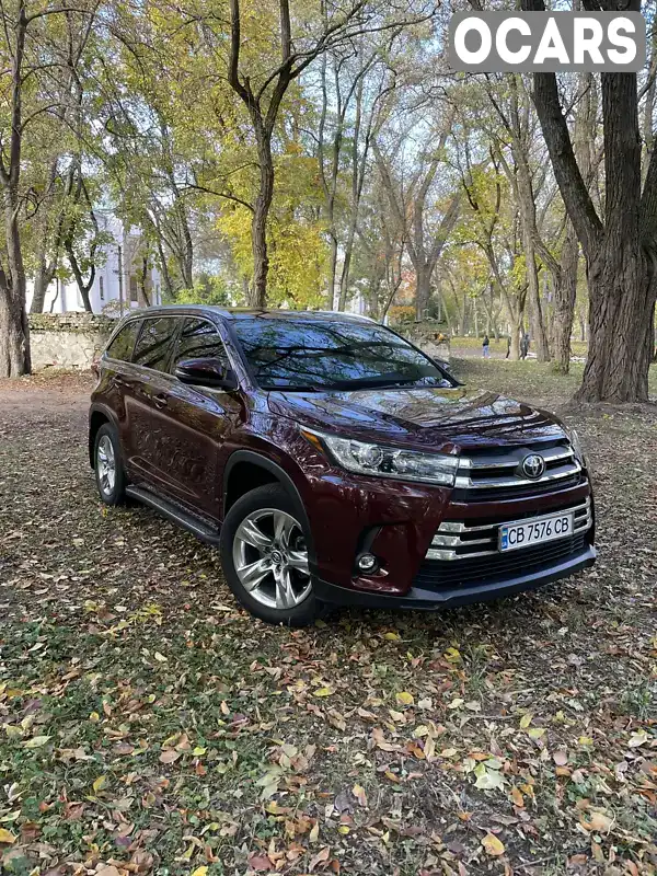 Позашляховик / Кросовер Toyota Highlander 2017 3.46 л. Автомат обл. Чернігівська, Чернігів - Фото 1/21