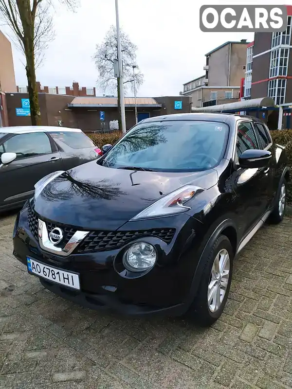 Позашляховик / Кросовер Nissan Juke 2016 1.62 л. Автомат обл. Закарпатська, Мукачево - Фото 1/21