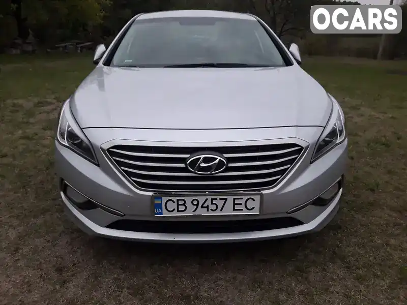 Седан Hyundai Sonata 2015 2 л. Автомат обл. Чернігівська, Варва - Фото 1/7