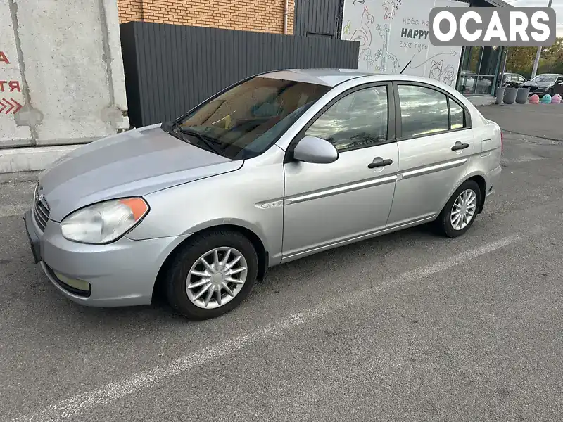 Седан Hyundai Accent 2008 1.4 л. Ручна / Механіка обл. Дніпропетровська, Дніпро (Дніпропетровськ) - Фото 1/8