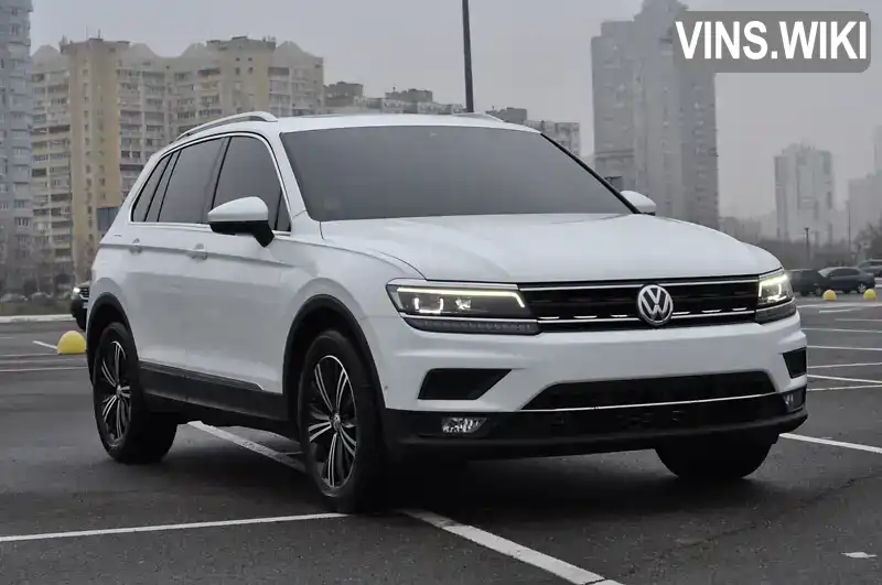 Позашляховик / Кросовер Volkswagen Tiguan 2019 1.98 л. Автомат обл. Київська, Київ - Фото 1/21