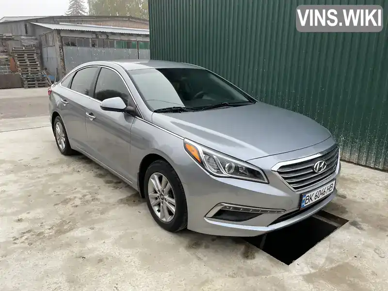 Седан Hyundai Sonata 2015 2.4 л. Автомат обл. Рівненська, Острог - Фото 1/14