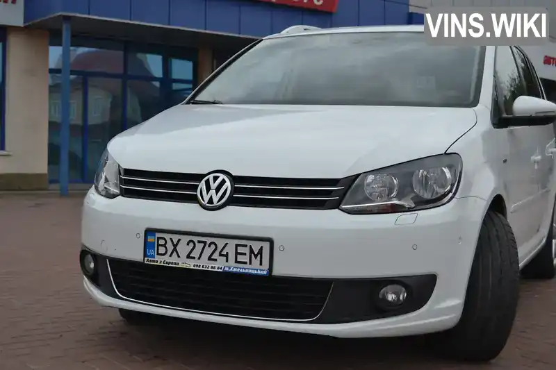 Мінівен Volkswagen Touran 2014 1.97 л. Ручна / Механіка обл. Хмельницька, Хмельницький - Фото 1/21