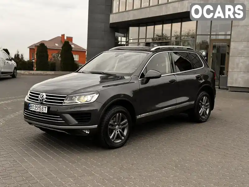 Позашляховик / Кросовер Volkswagen Touareg 2016 2.97 л. обл. Хмельницька, Хмельницький - Фото 1/21